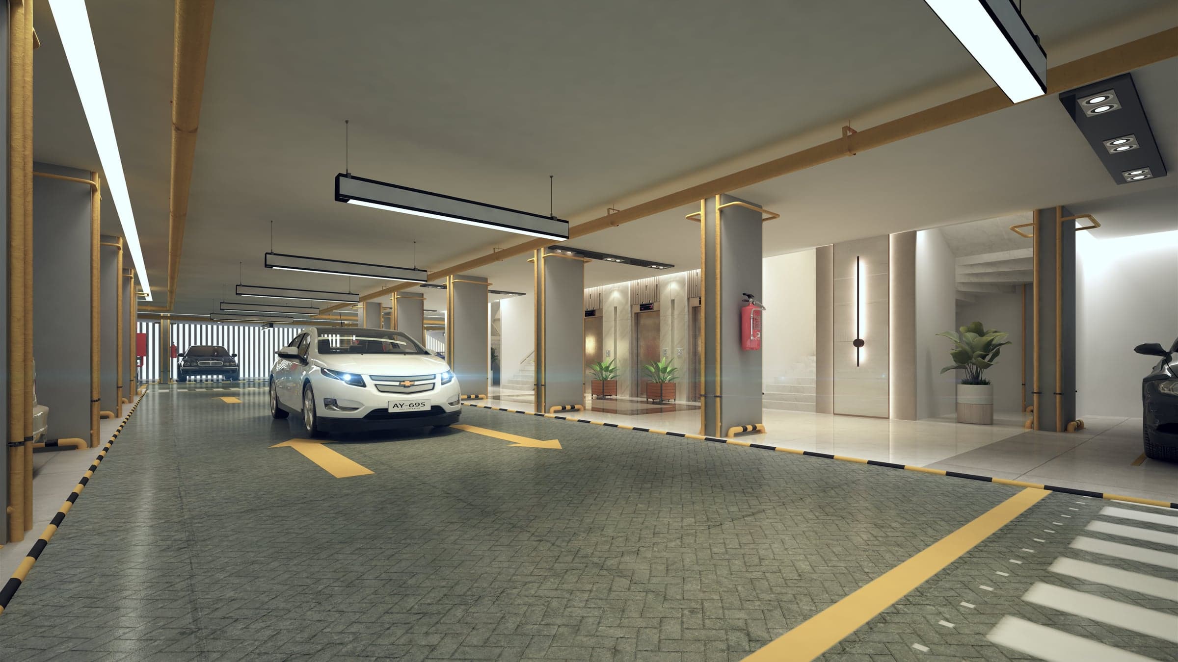 Multi-Level Covered Parking