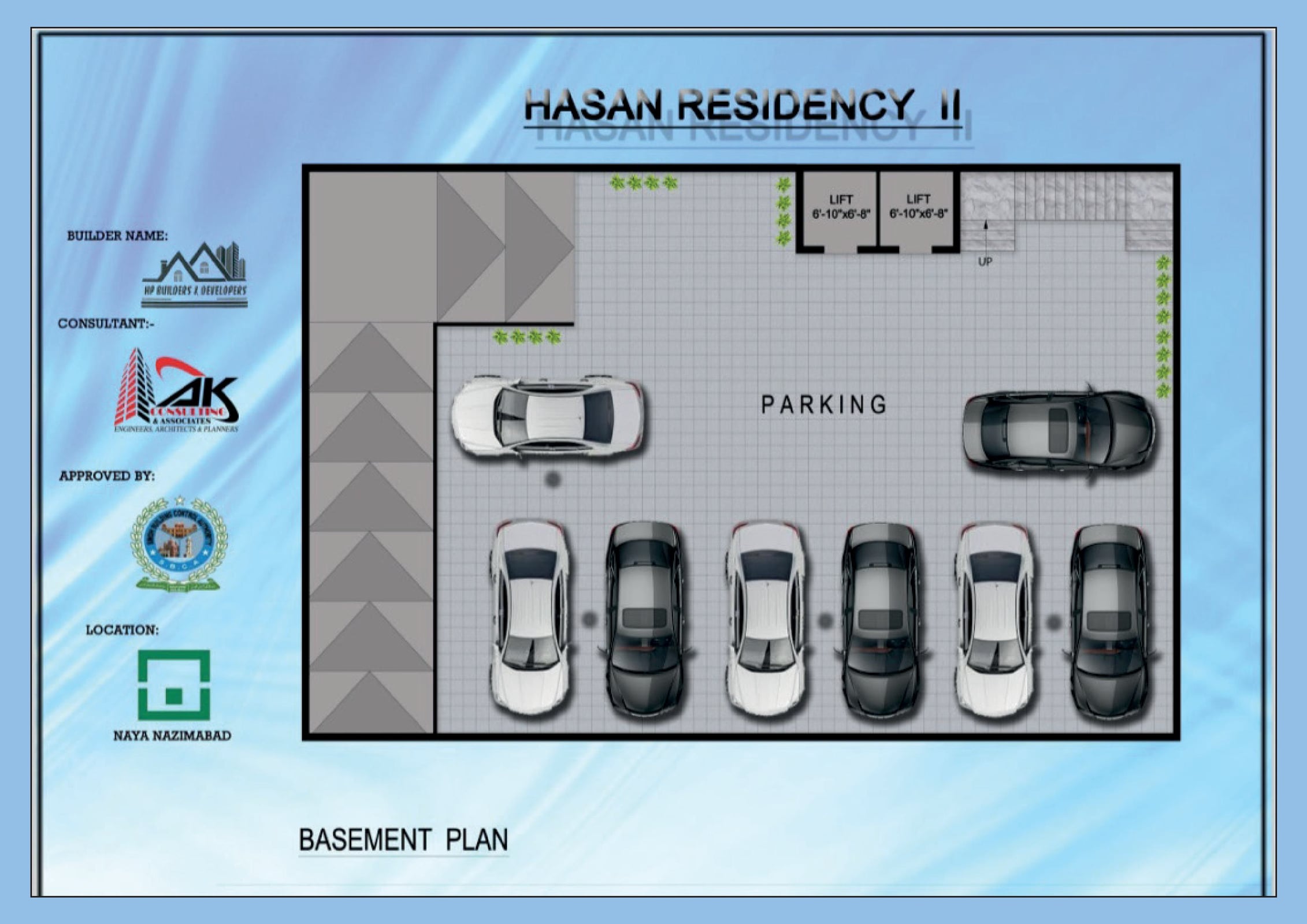 Hasan Residency 11 floor plan 1