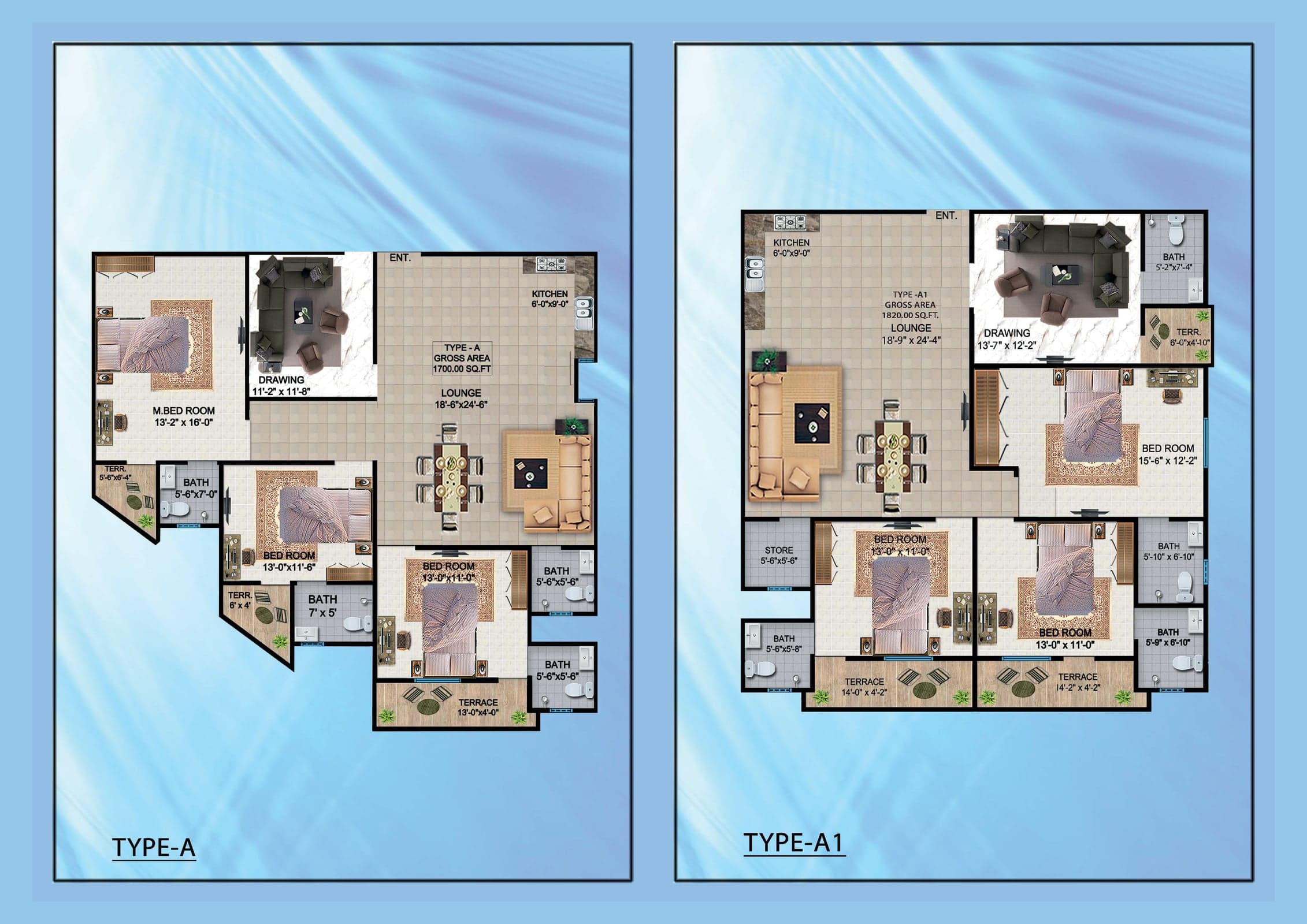 Hasan Residency 1 floor plan 2